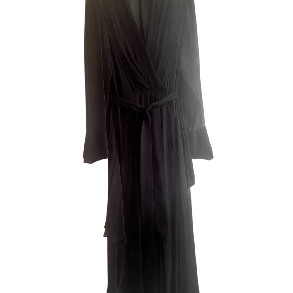 REISS Callie Ruffle Maxi Dress Size 8 - Picture 7 of 16